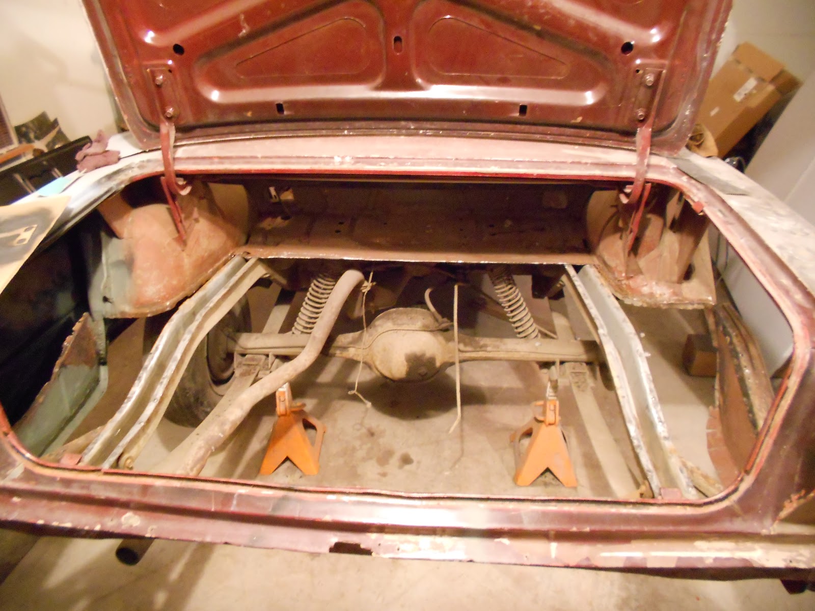 63 Nova 9 Trunk Floor