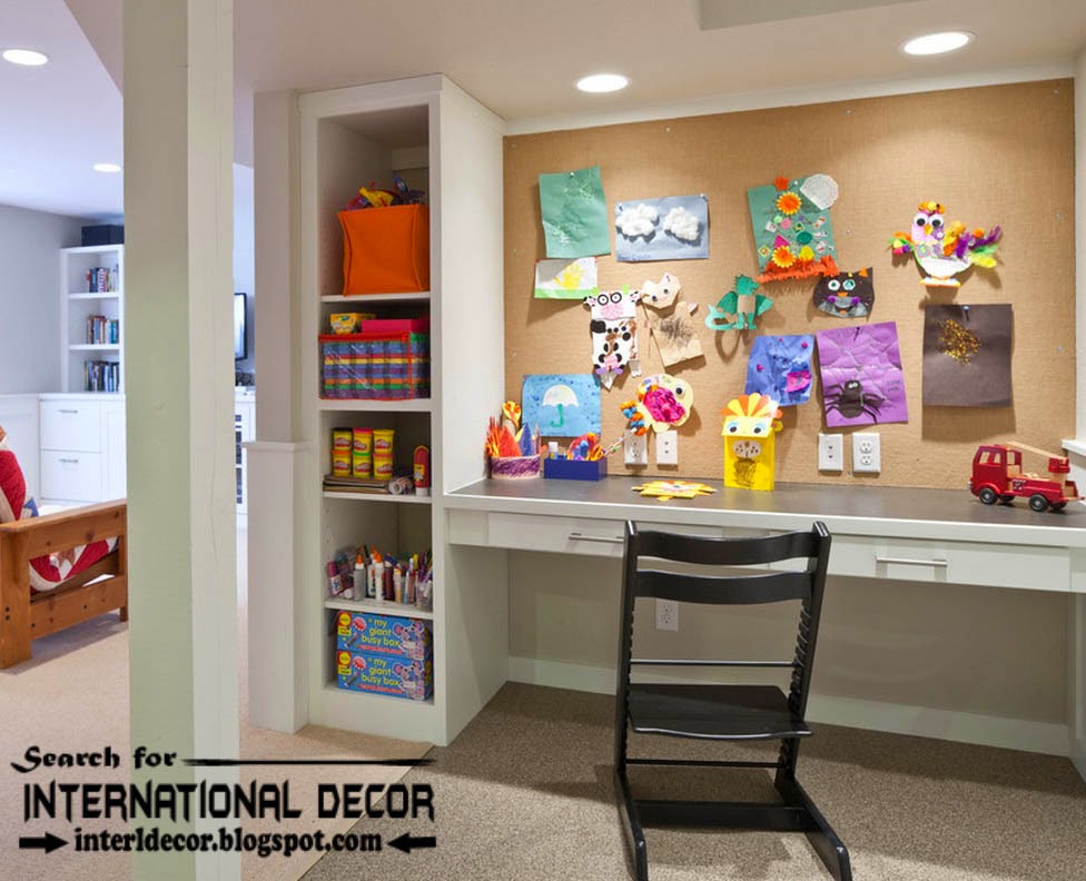 create creative study space for kids room, study space ideas, furniture for kids room