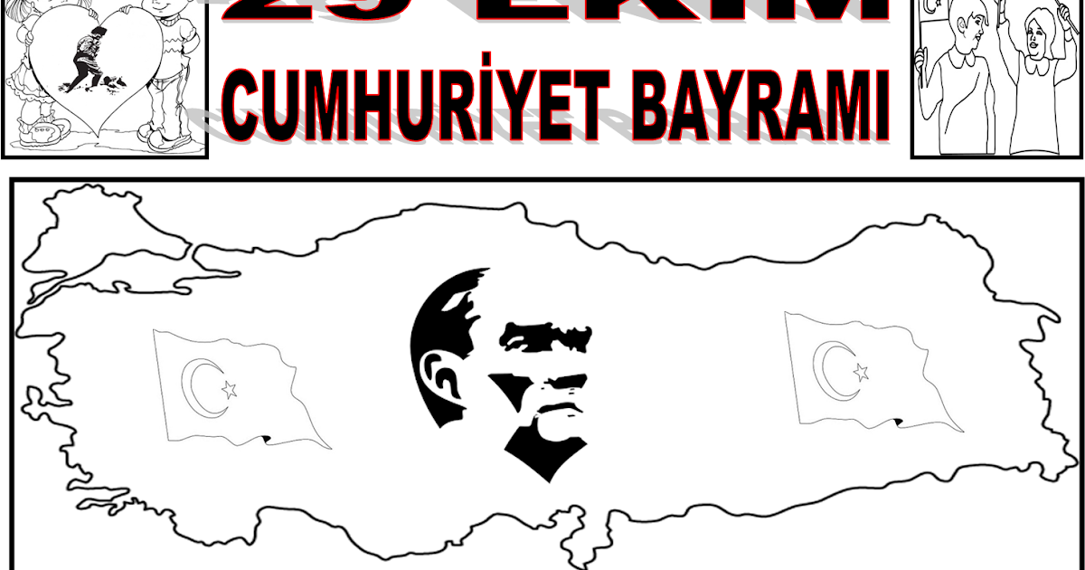 Download 29 Ekim Cumhuriyet Bayramı Çizimleri Kolay Pictures