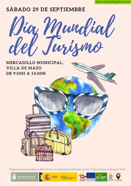 Villa de Mazo se une este sábado a las celebraciones con motivo del Día Mundial del Turismo