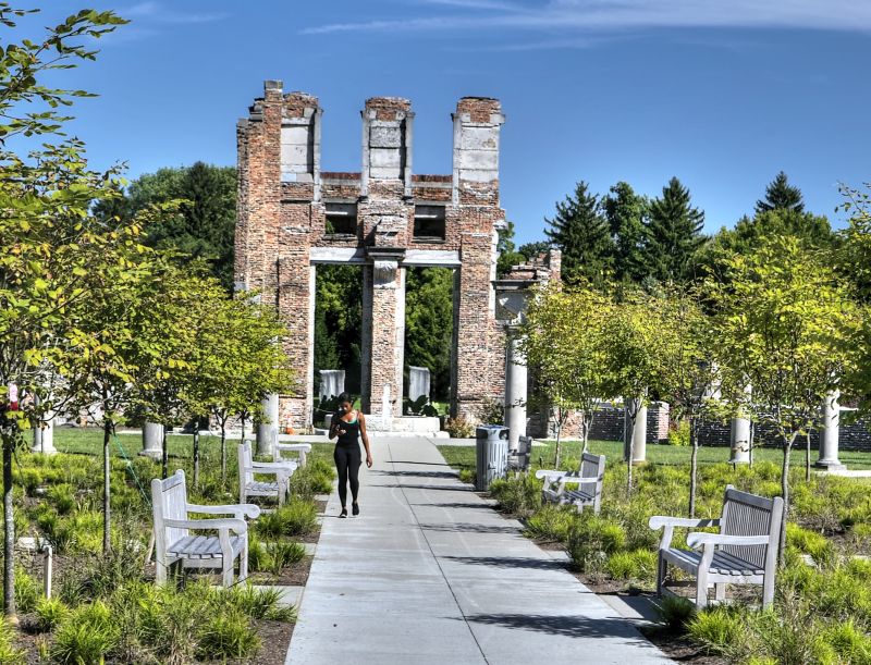 Photo Potpourri Indy S Holliday Park Celebrates Restoration Of Iconic Ruins