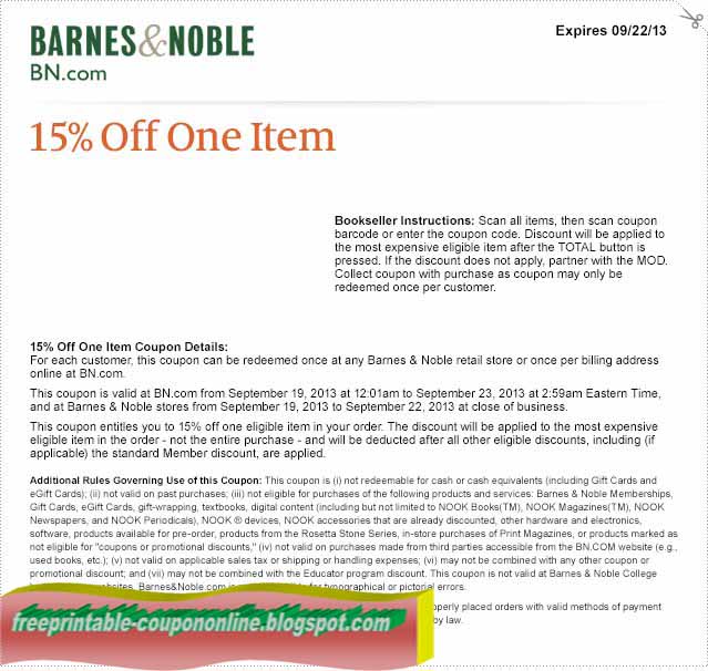 Printable Coupons 2018 Barnes And Noble Coupons printable-coupons-2018-barnes-and-noble-coupons