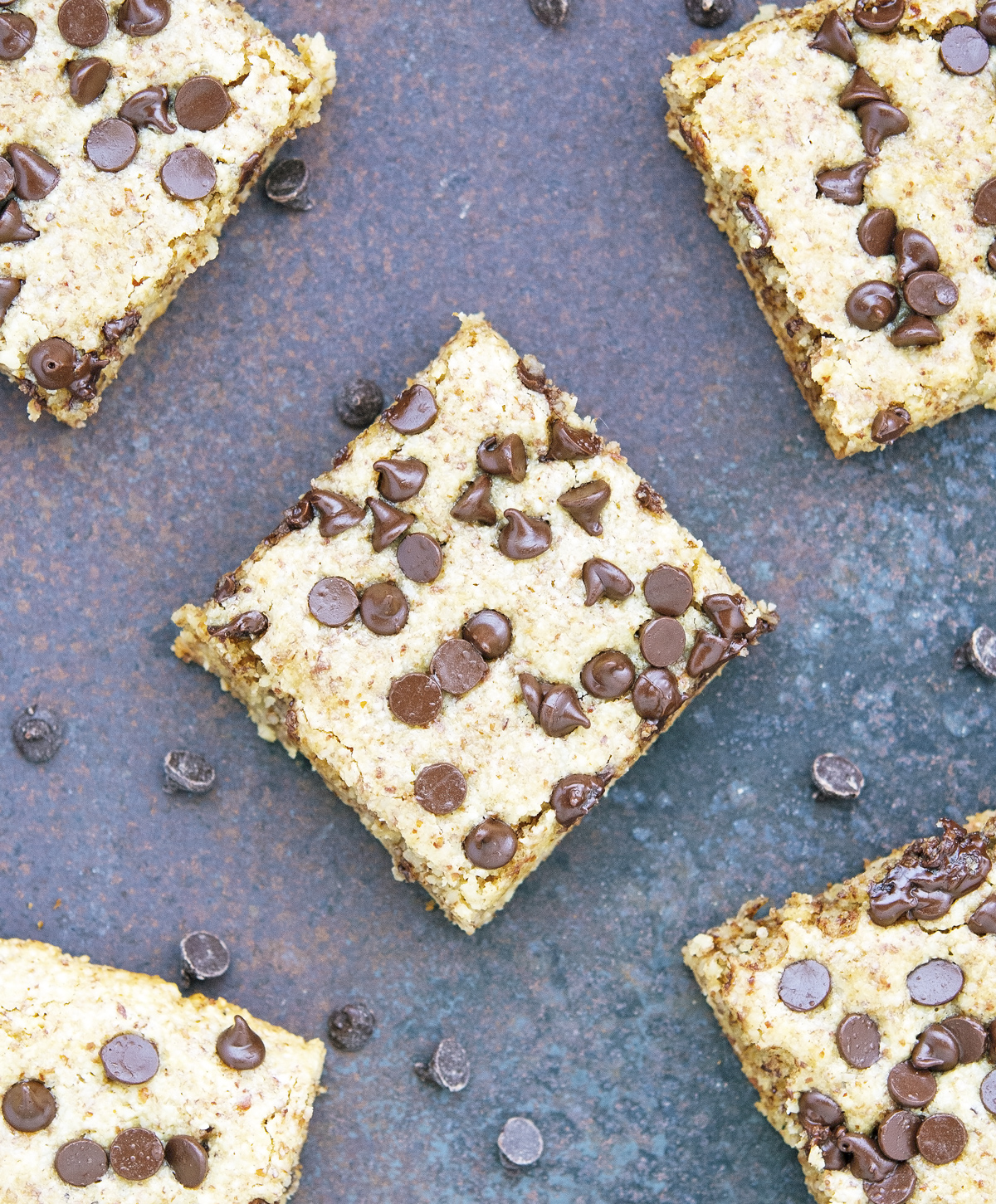 The Iron You (Paleo) Chocolate Chip Cookie Squares