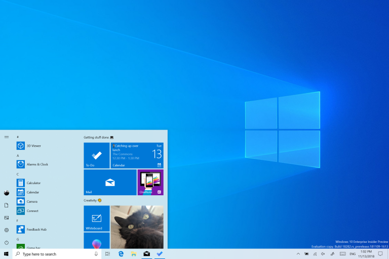 Windows 10 Insidier Windows 10 20H1 Build 19023