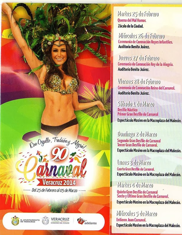 Programa Carnaval Veracruz 2014