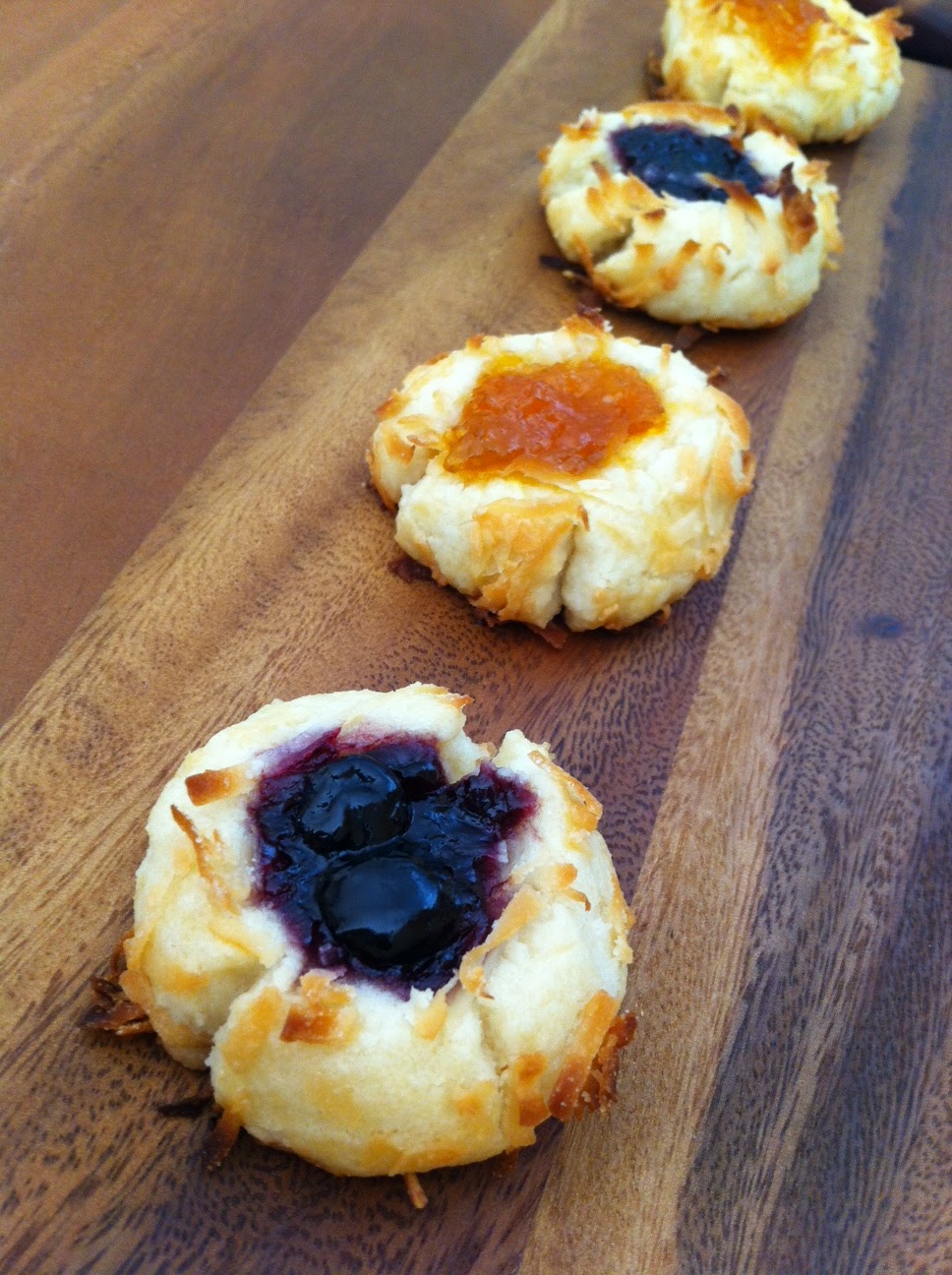 Simply June Jam Thumbprint Cookies