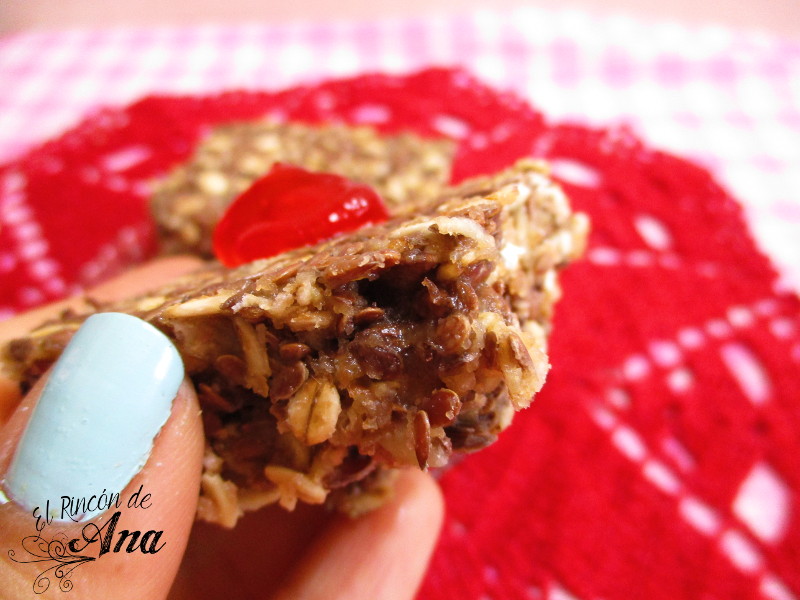 Barras nutritivas de avena o amaranto