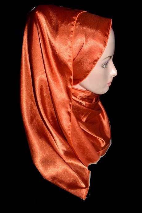 style shawl satin
