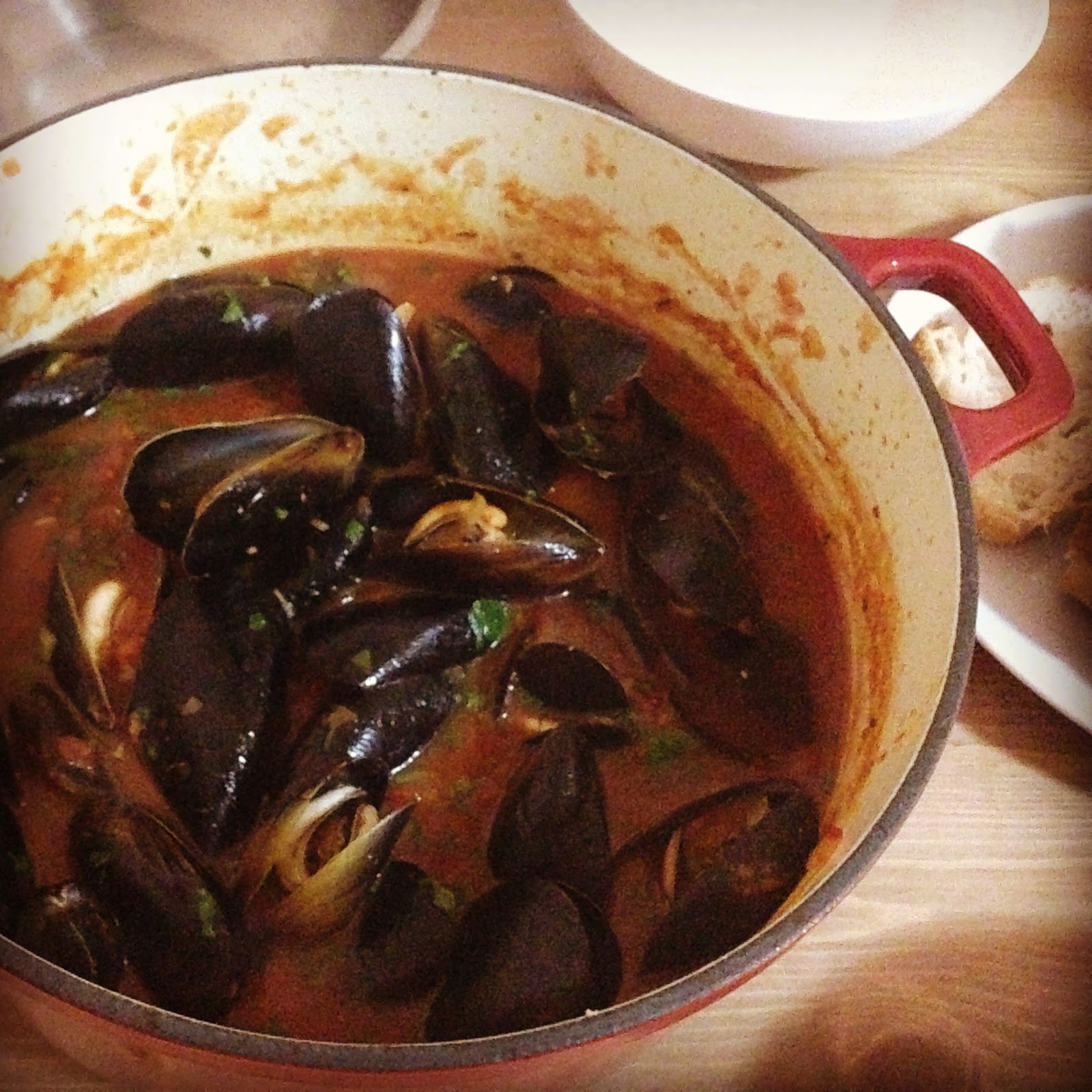 salt sugar & i chilli mussels in a rich tomato sauce a dinner worth