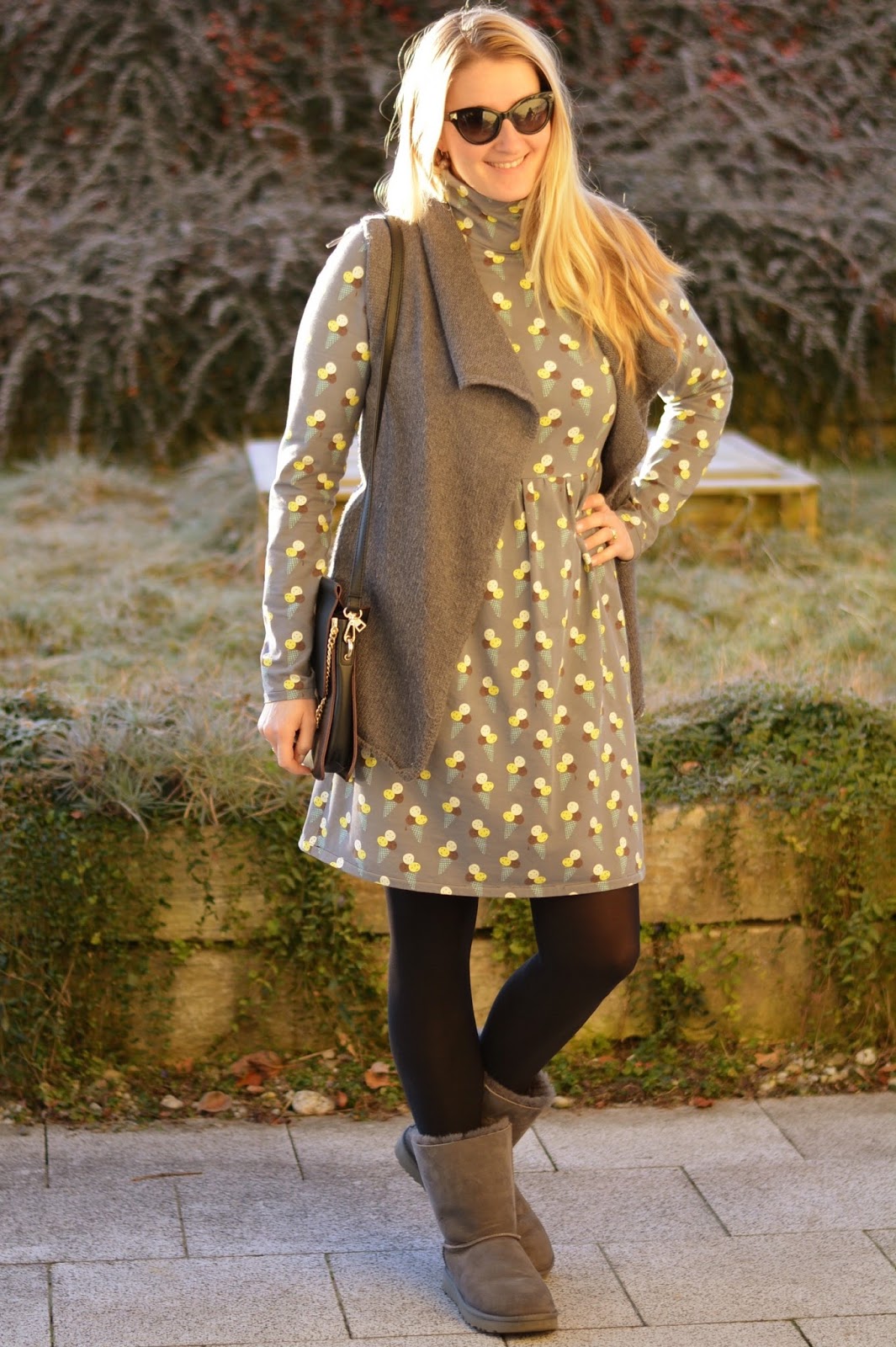 ugg boots with dresses