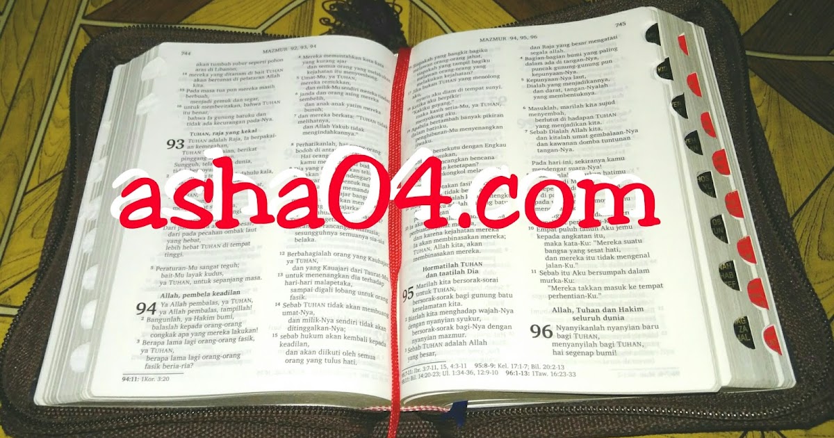 Kumpulan Pasal-pasal Alkitab saat sedang dalam PERGUMULAN