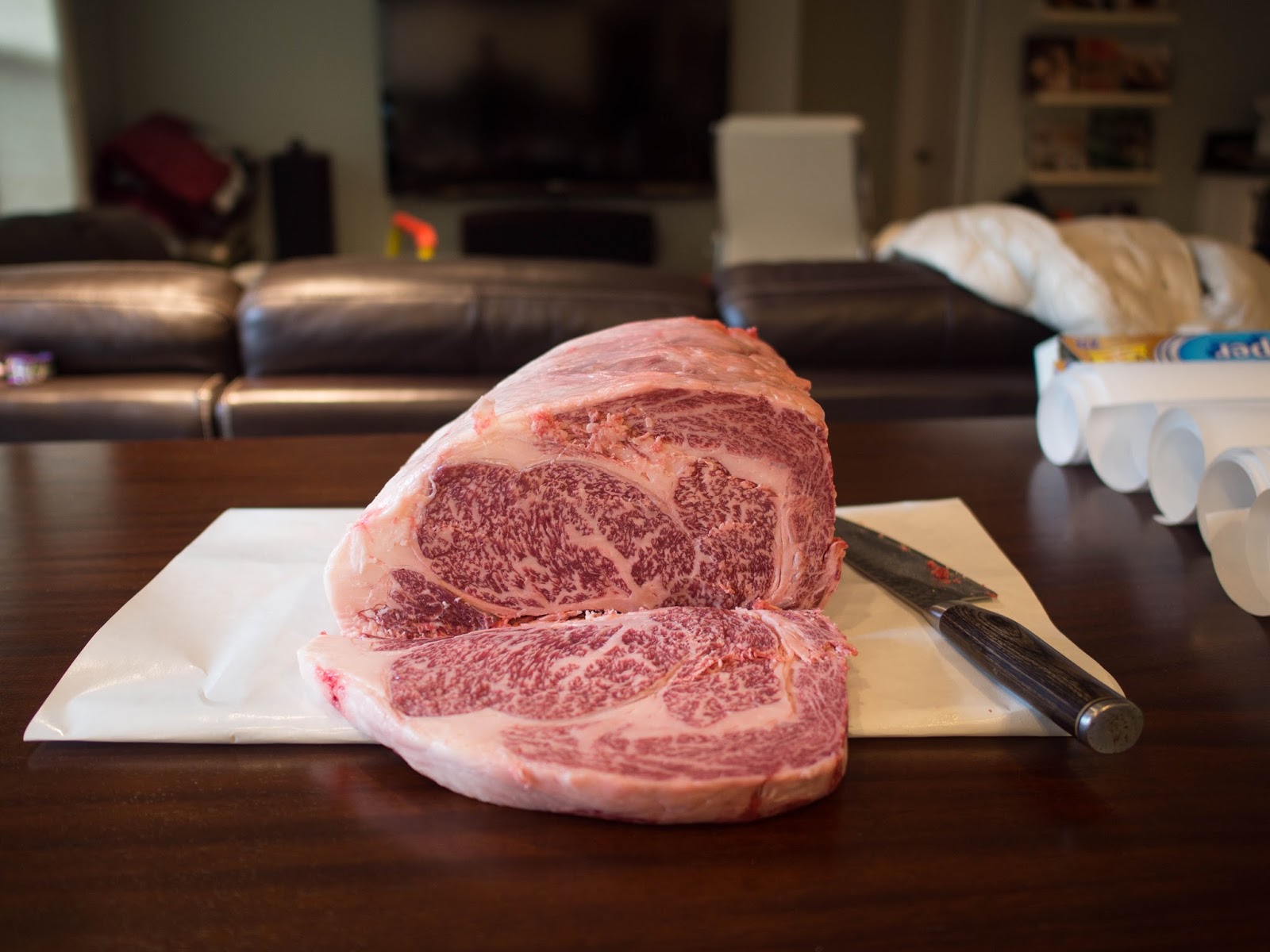 The Ultimate Steak My Costco A Japanese Wagyu Boneless Ribeye Dream