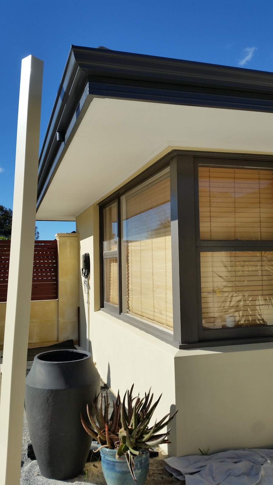 Jarrah Jungle DIY Painting The Eaves Around The House