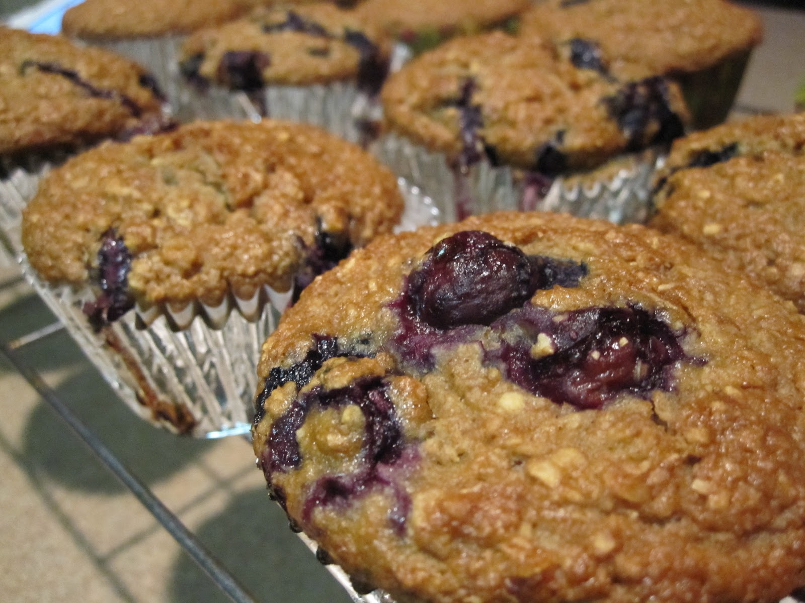 taylor made... Insanely Good Blueberry Oatmeal Muffins