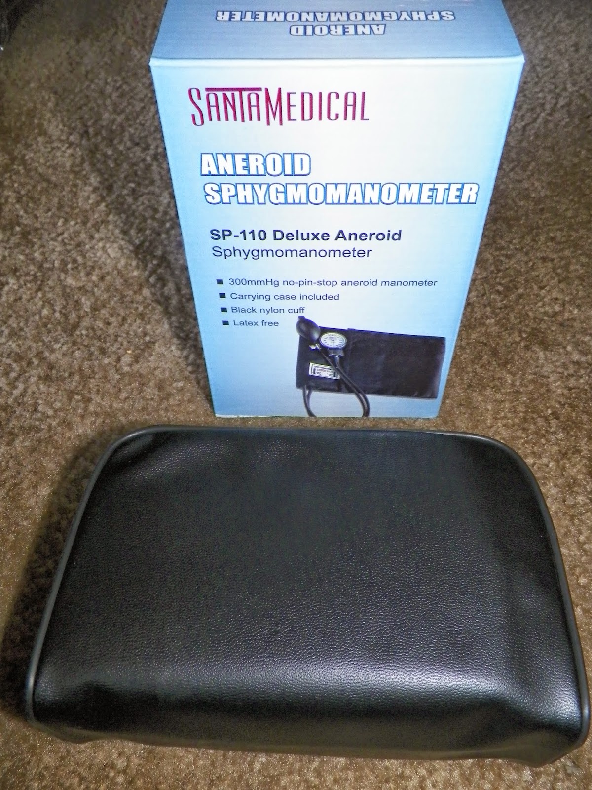 mygreatfinds Aneroid Sphygmomanometer From SantaMedical Review