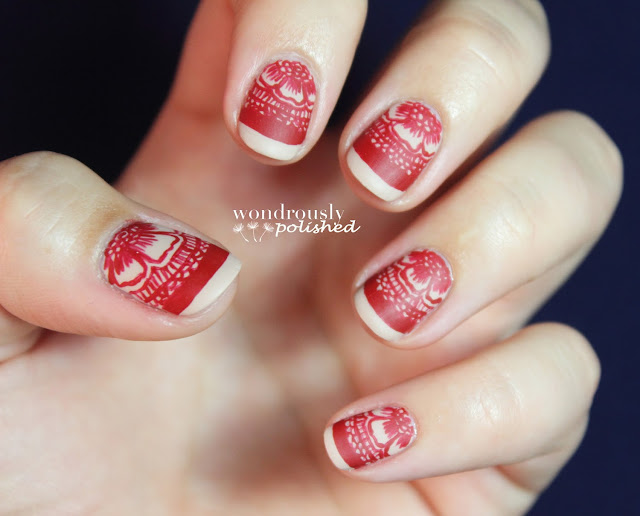 Wondrously Polished: 31 Day Nail Art Challenge - Day 1: Red Nails