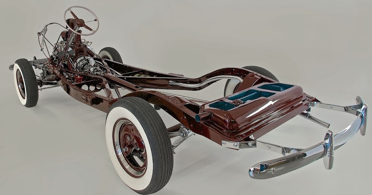 a 1940 Ford cutaway chassis and running gear bought from Iowa state univers...