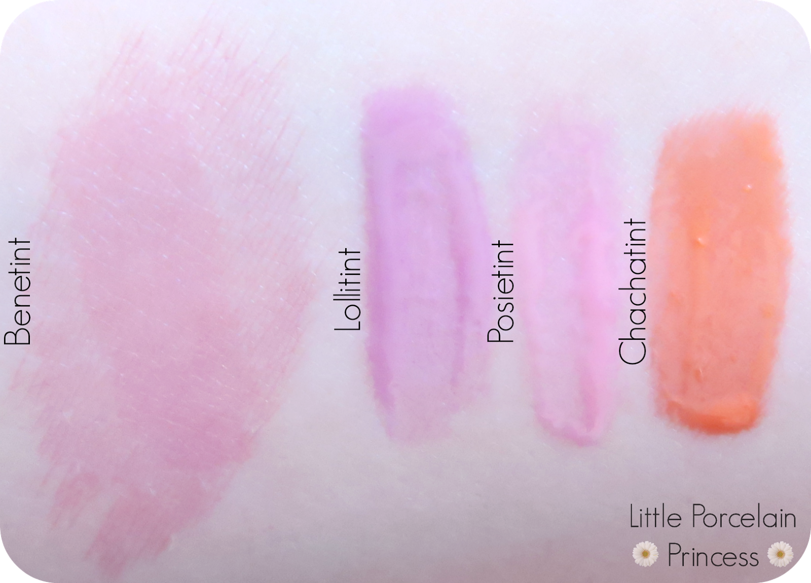 Little Porcelain Princess Review Benefit Lip Tints