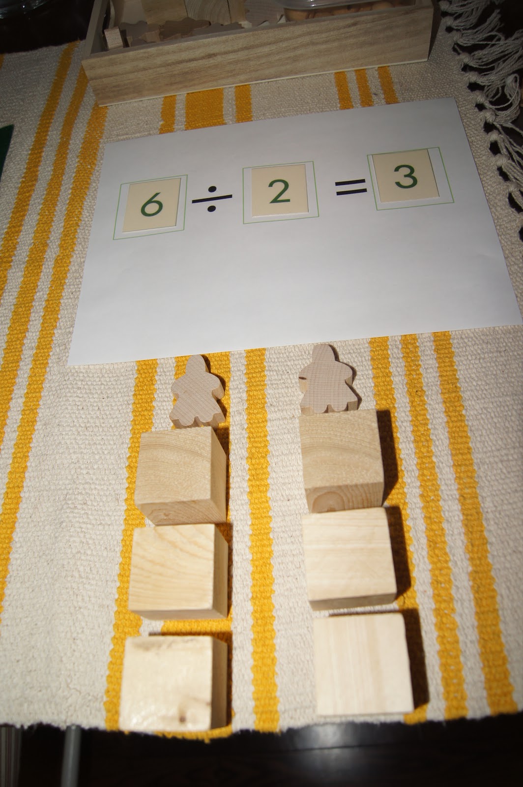 Golden Beads Division Introduction, Montessori Math At Home "Making