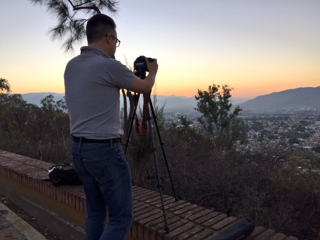 Panorámica en el Cerro del Fortín