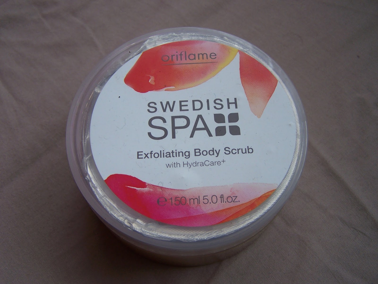 Oriflame with Aleksandra ORIFLAME SWEDISH SPA EXFOLIATING BODY SCRUB