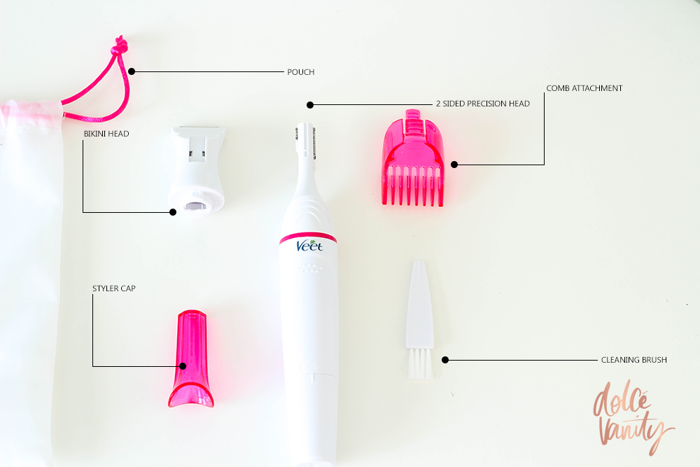 veet sensitive precision hair removal beauty styler