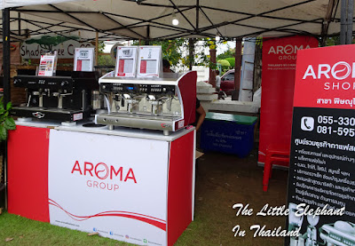 Coffee Market in Nan, North Thailand