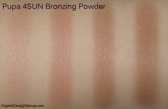 Pupa 4Sun #01 Compact Bronzing Powder - CrystalCandy Makeup Blog | + Swatches