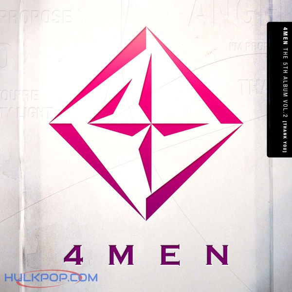 4MEN – The 5th Album Vol. 2 `Thank You`