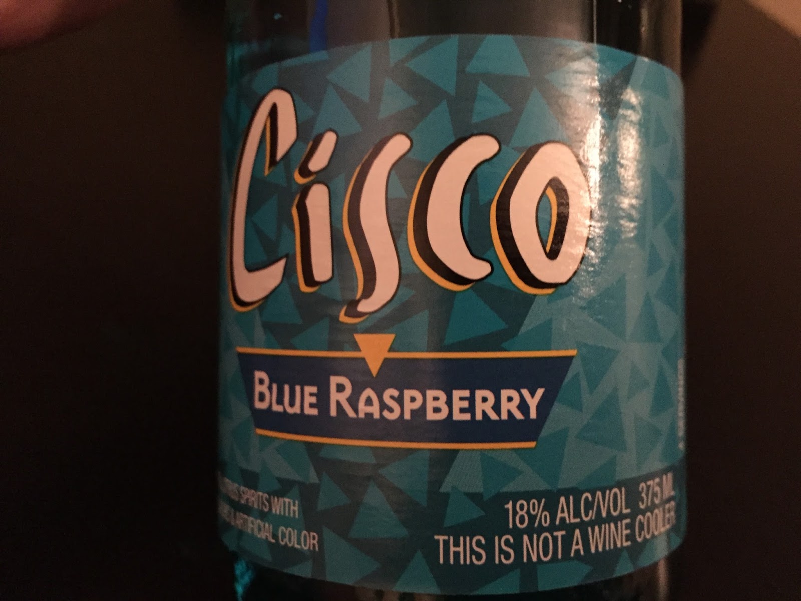 Bum Wine Of The Week - Cisco Blue Raspberry