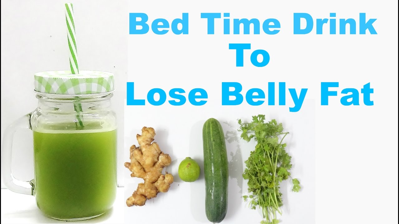 Eating six simple beverages before bed can help get rid of belly fat