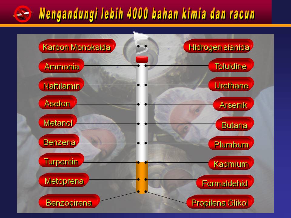 Kami Bestari Tanpa Dadah  KANDUNGAN RACUN BERBAHAYA DALAM 