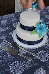 navy cake cakes theme couple leavitts sarah happy hawaiian congratulations