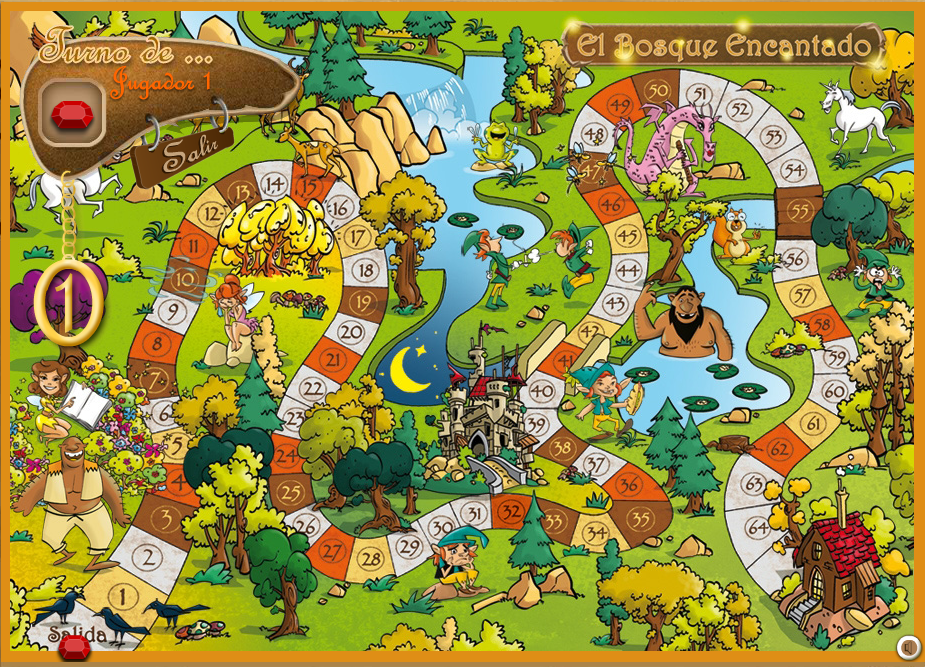 El bagul de les lletres EL BOSQUE ENCANTADO