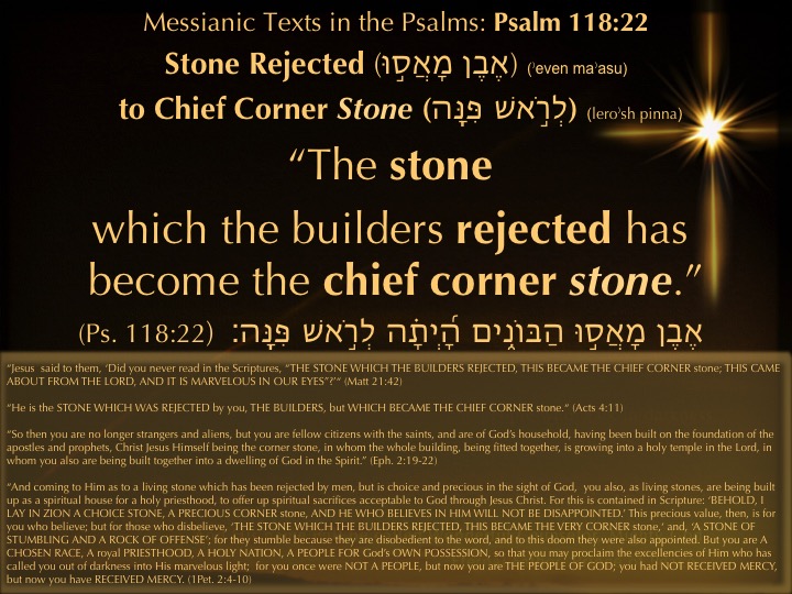 Prayer And Bible Expo Messianic Texts In The Psalms Psalm 118 22 prayer-and-bible-expo-messianic-texts-in-the-psalms-psalm-118-22