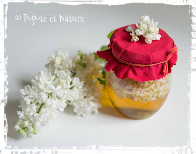 Sirop d'agave au lilas © Popote et Nature