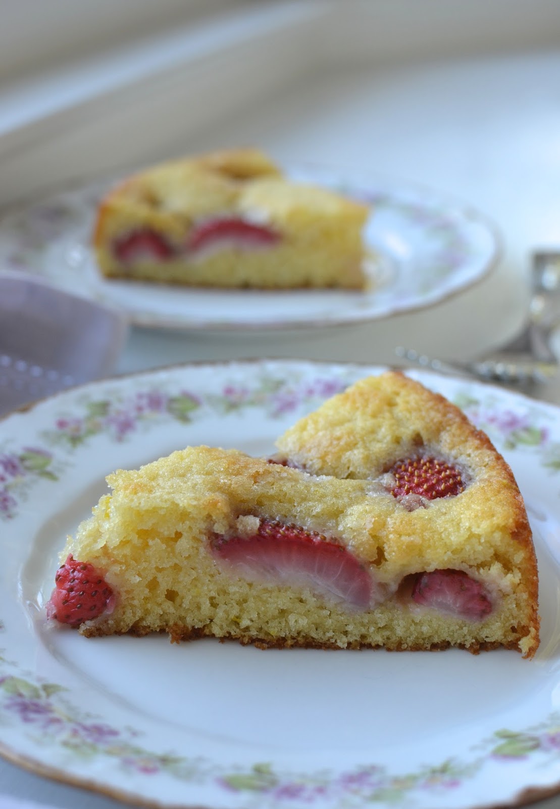 Playing with Flour Strawberry buttermilk cake