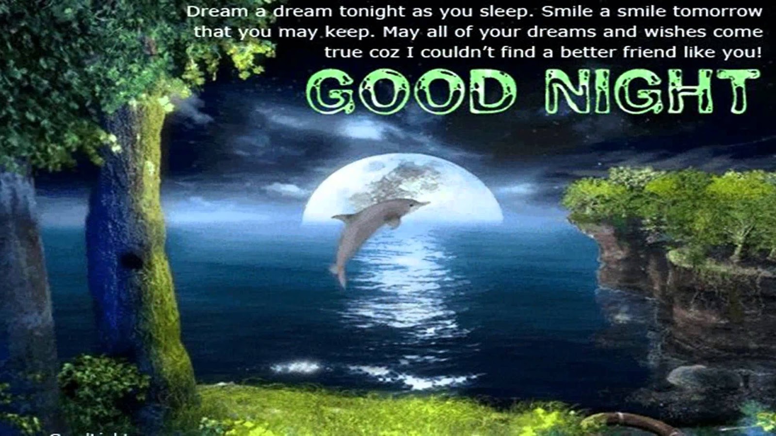 good night sms for her