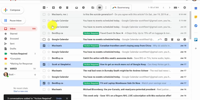 gmail inbox open, google gmail, gmail settings