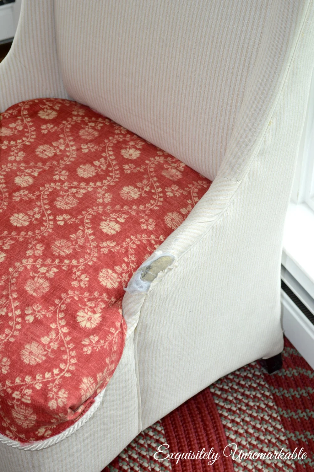 Easy Upholstery Chair Tear Fix