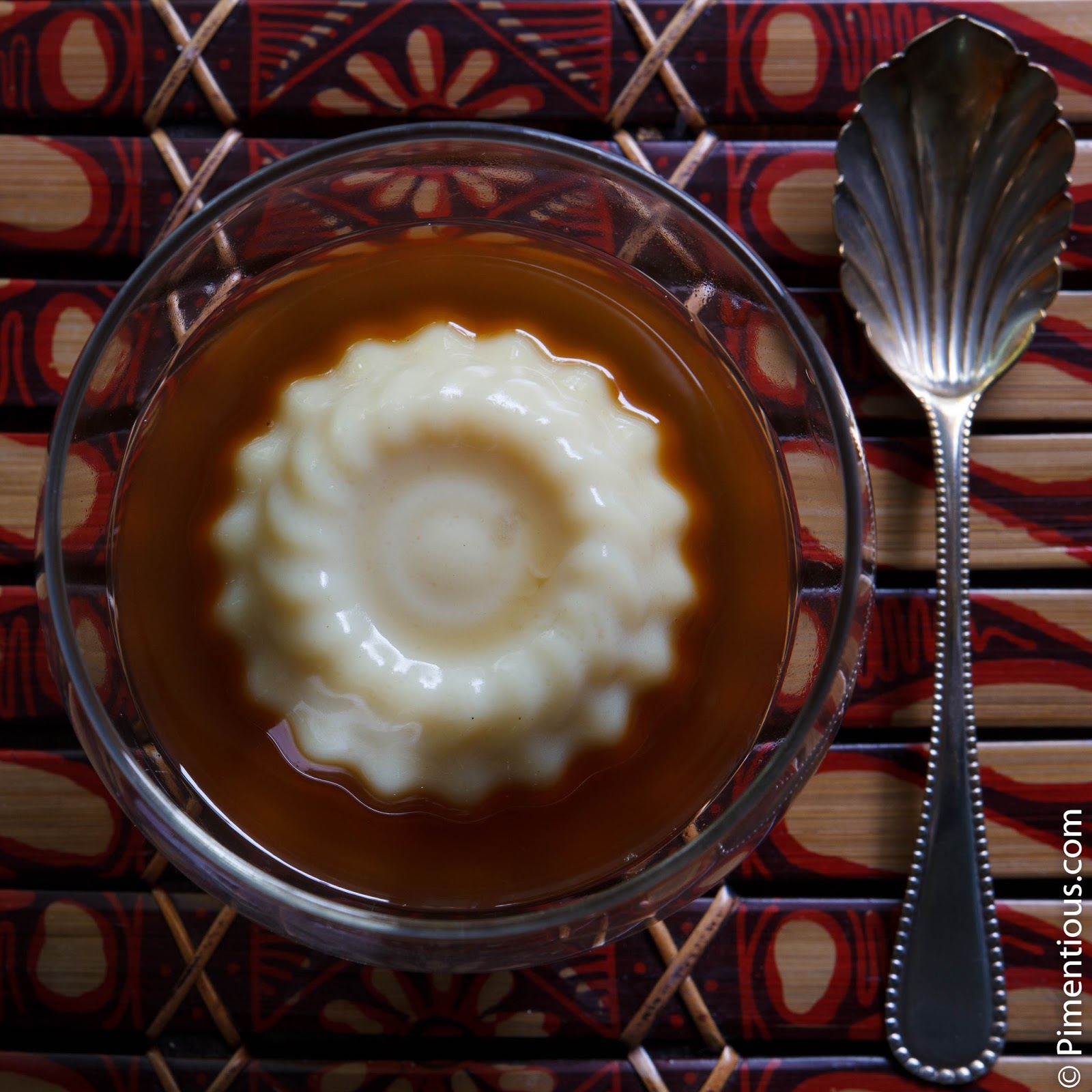 Kembang Tahu (Soybean Pudding with Sweet Ginger Sauce) Pimentious