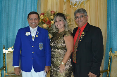 Foi empossado Nesta Sexta feira o mais novo Presidente do Lions clube de Macau, Joad Fonseca