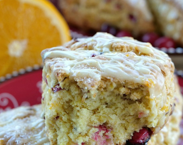Cranberry Orange Scones