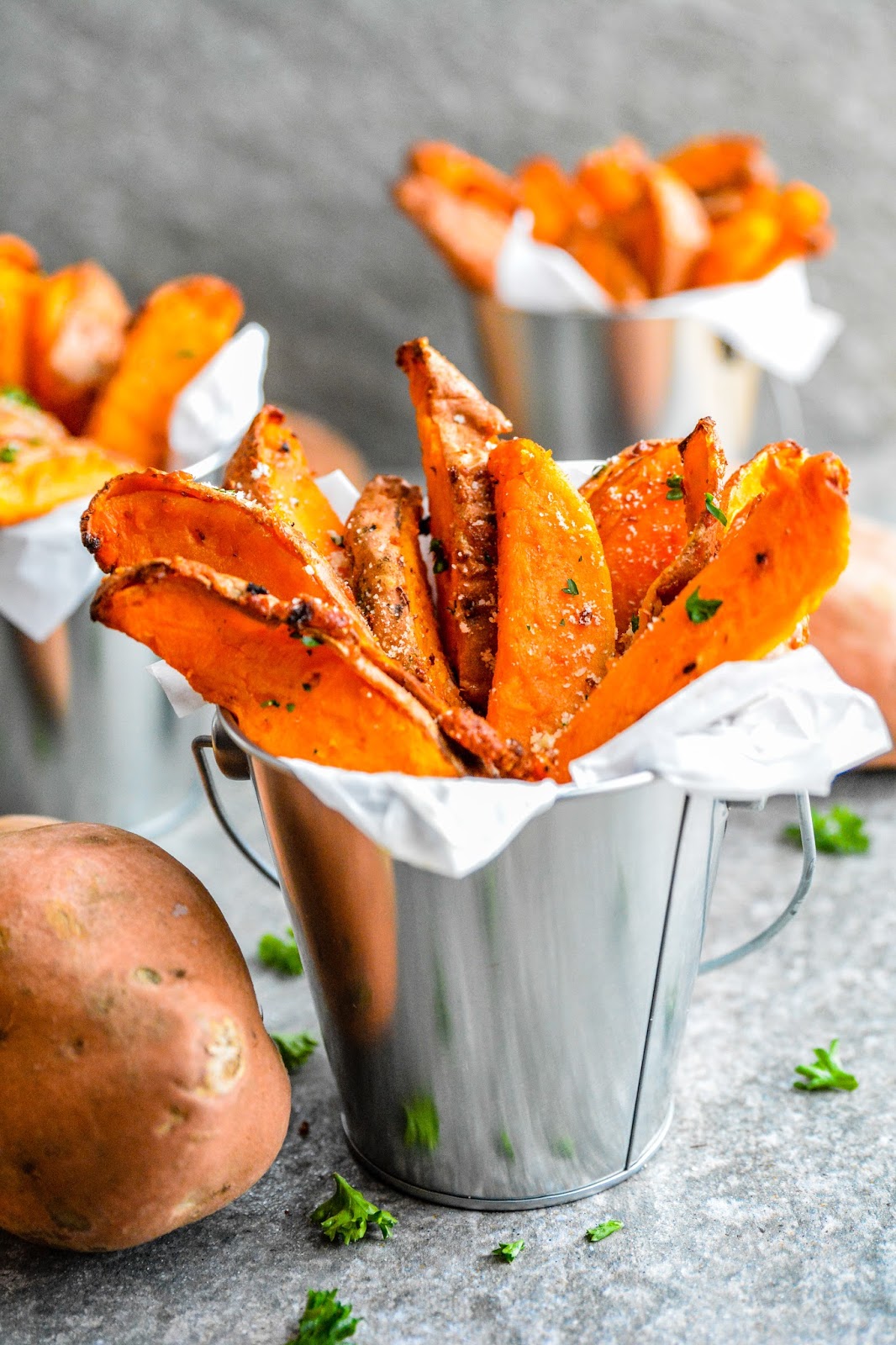 power oven airfryer homemade recipes happiness potato sweet theresasmixednuts mixed amazing many wedges