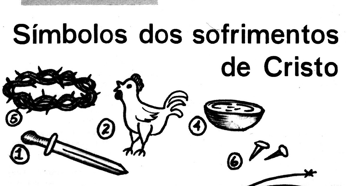 Escola Dominical Infantil Lição objetiva Símbolos