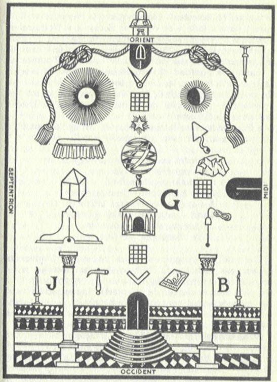 La légende d'Hiram 1744 