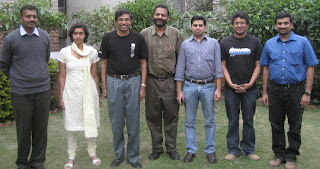 Attendees(LtoR): Naveen, Nirmitha, Arjun,Mahesh,Nadeem, Sunil and Vijay