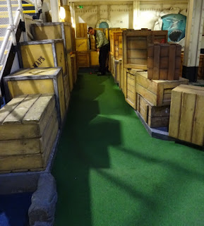 Paradise Island Adventure Golf course at Valley Centertainment in Sheffield