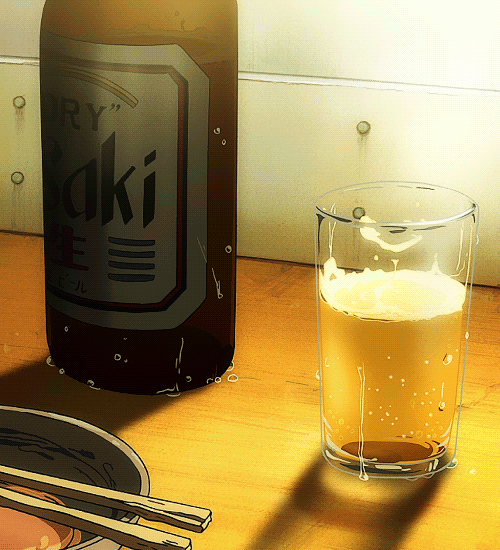 Silver Phoenix Tavern Anime-food-eating-beer