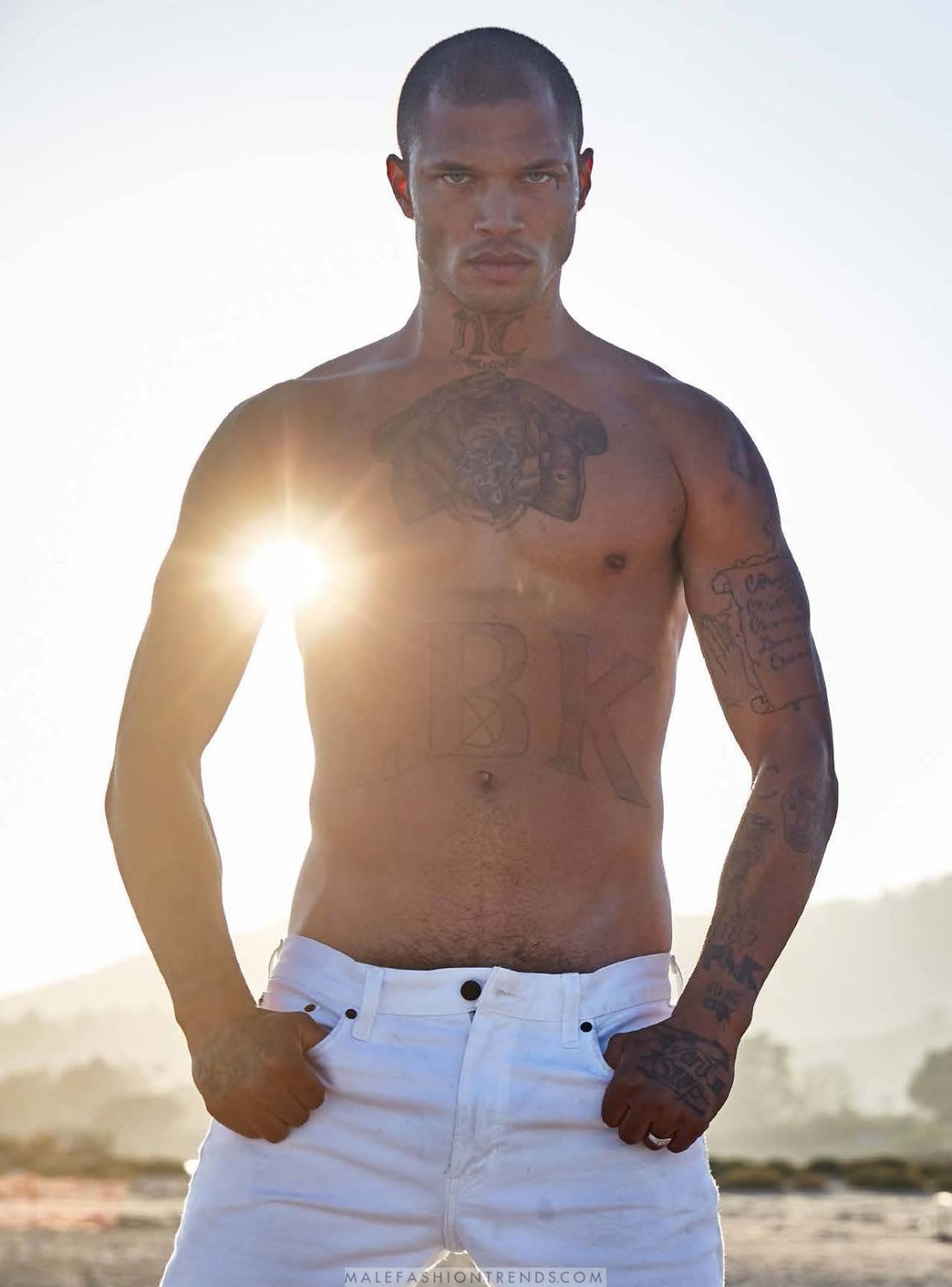 Jeremy Meeks para ADON Magazine No. 27 por Jim Jordan